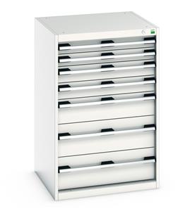 Bott Professional Cubio Tool Storage Drawer Cabinets 65cm x 65cm Drawer Cabinet 1000 mm high - 7 drawers